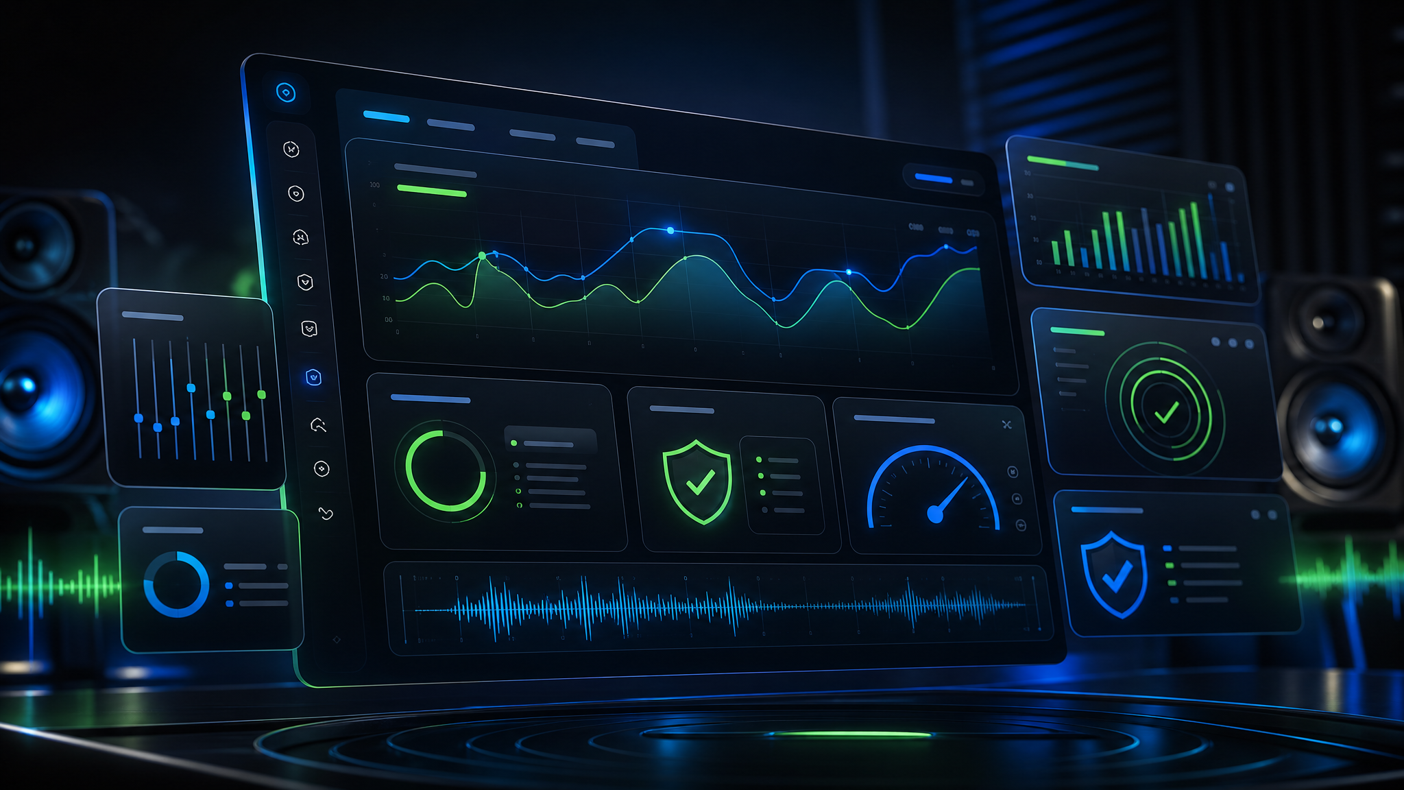 Risk audit dashboard concept